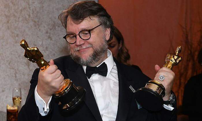 Guillermo del Toro und seine beiden Oscars
