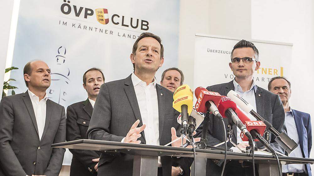 In der ÖVP war man am Dienstag bemüht, demonstrativ Geschlossenheit zu zeigen