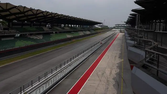 In Sepang wird am Wochenende gefahren