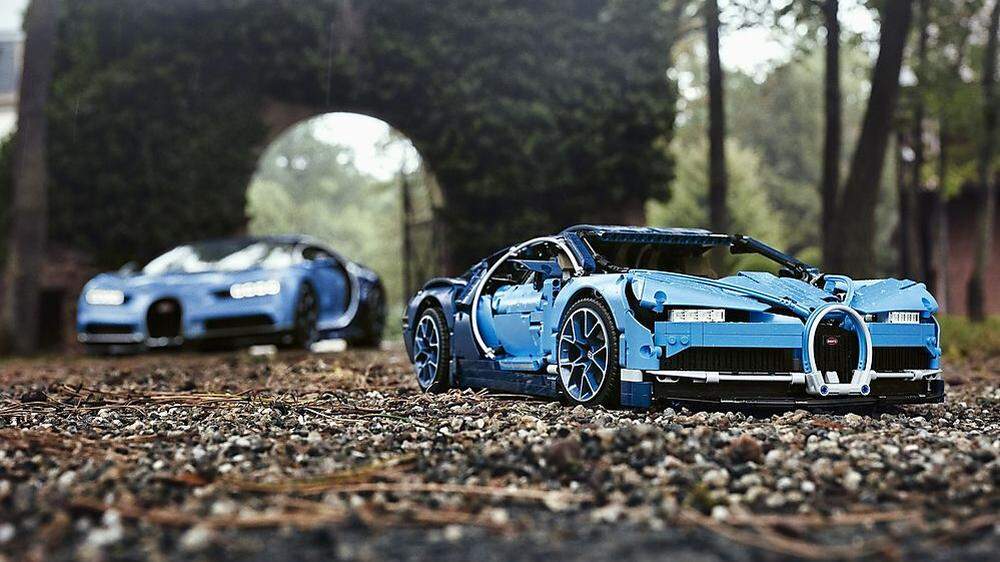 Der Bugatti Chiron und sein kleiner Bruder im Maßstab 1:8 