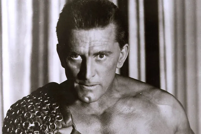 Douglas drehte mehr als 80 Filme, aber seine berühmteste Rolle war sicher die des Sklavenanführers Spartacus in dem gleichnamigen Historienschinken.