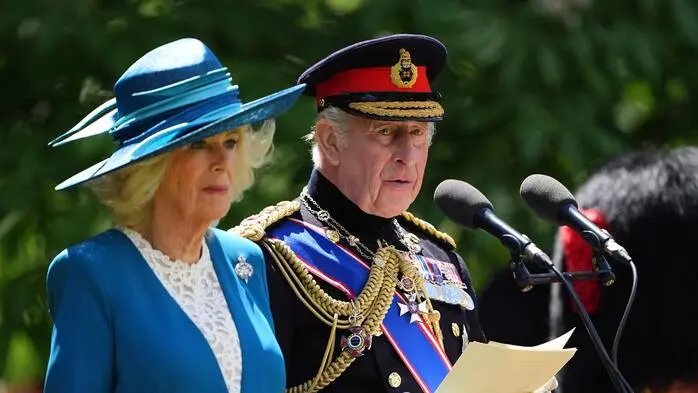 König Charles und Königin Camilla 
