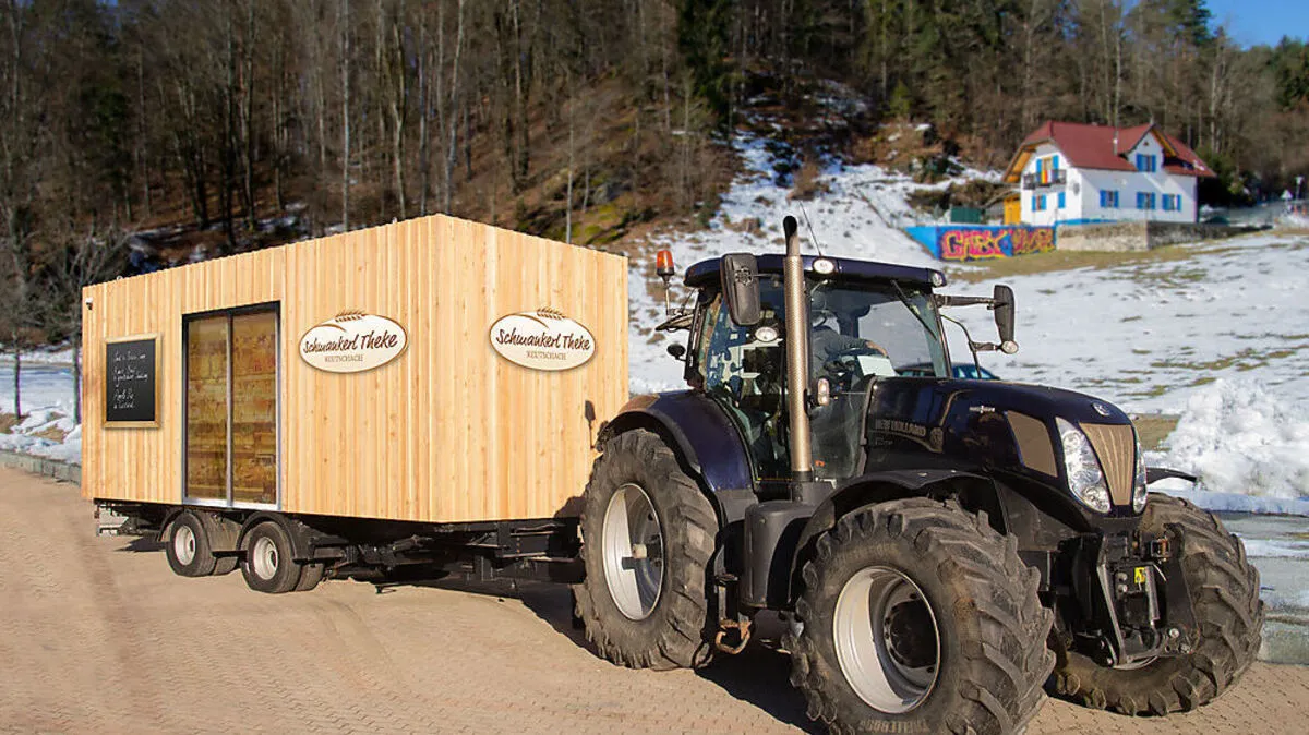 Die "Schmankerltheke" rollte bereits an