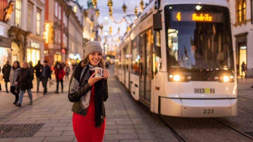 Die Straßenbahn und Busse der Graz Linien verkehren heute gratis