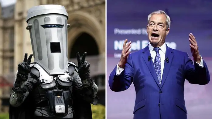 „Graf Mülltonnengesicht“ und Nigel Farage wollen es wissen