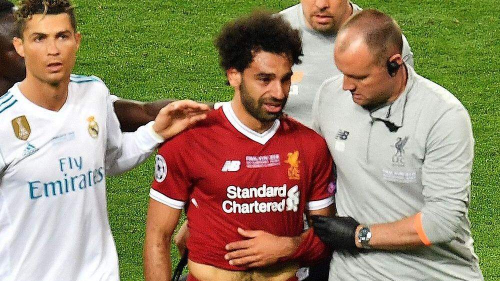 Mohamed Salah (in rot) bangt um die WM-Teilnahme