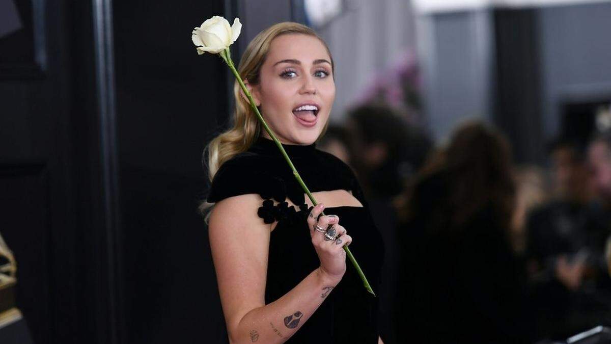 Miley Cyrus bei den Grammy Awards