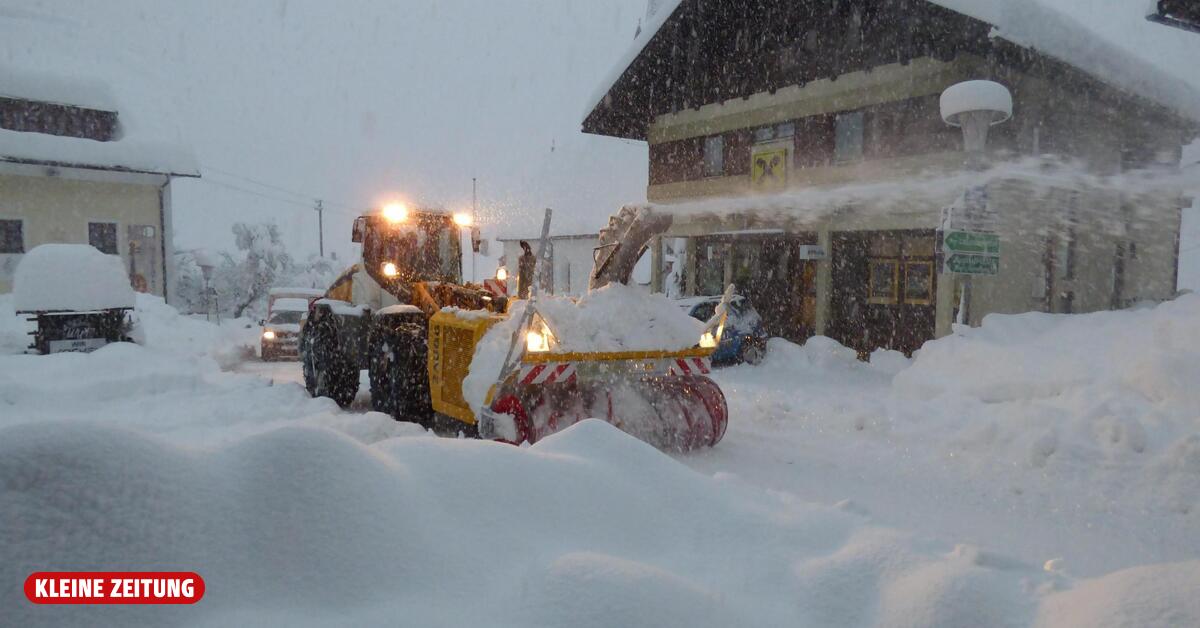 Highest warning level issued for parts of Carinthia