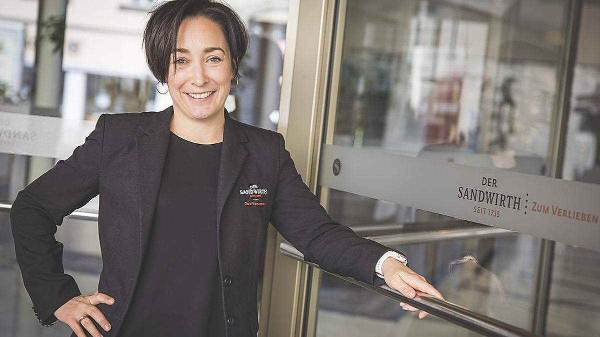 Hoteldirektorin Johanna Glaser