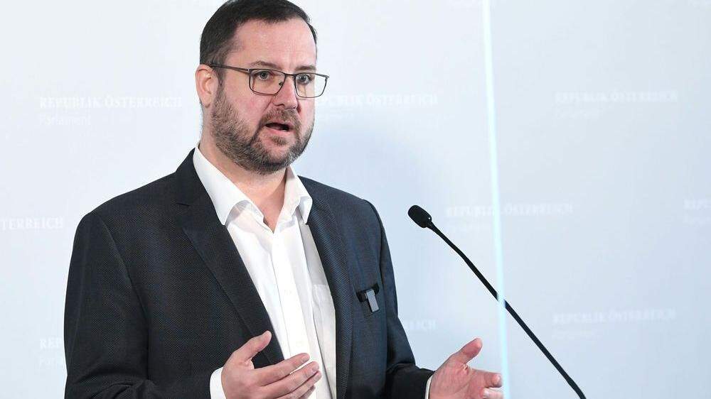 Christian Hafenecker ist Fraktionsführer der FPÖ im Ibiza-U-Ausschuss