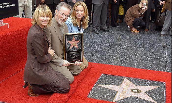 Familie Spielberg im Jahr 2003