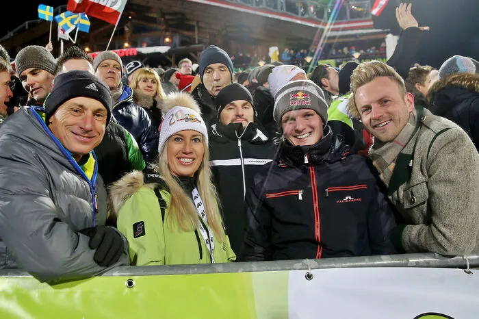 Anton Schutti, Thomas Morgenstern und Willi Gabalier