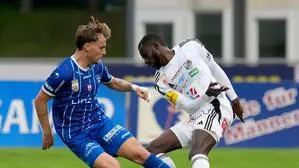 Der WAC muss den Kampf gegen Blau-Weiß Linz annehmen. Cheick Diabate verlor am Samstag seinen Stammplatz