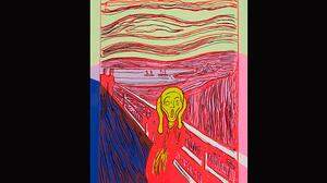 Andy Warhol: Der Schrei (nach Munch), 1984