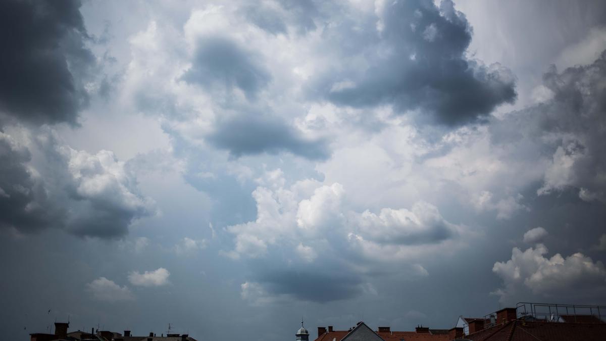 Gewitterwolken über Graz