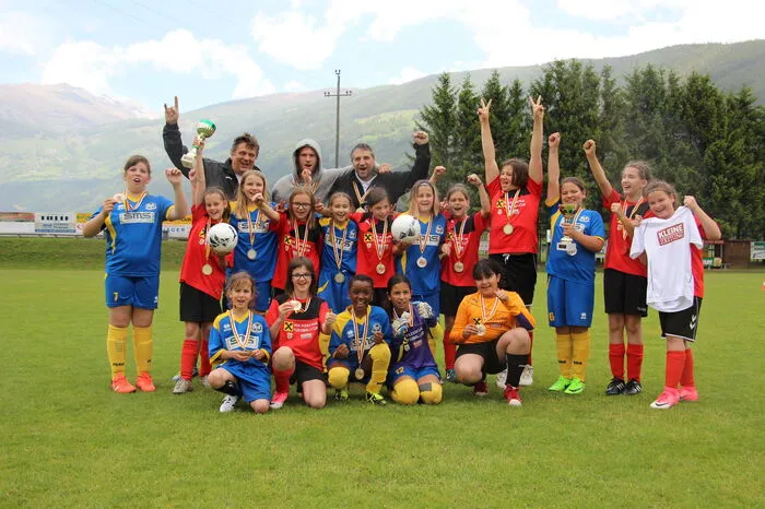 Die Siegerteams der Volksschulen Spittal West und Spittal Ost