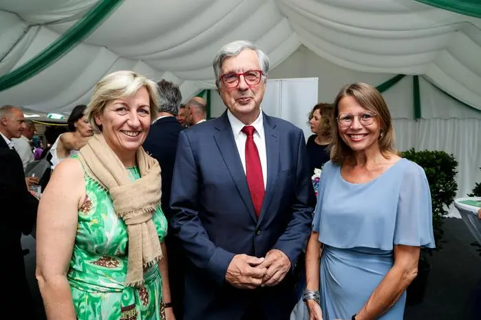 Kristina Edlinger-Ploder, Hellmut Samonigg, Beatrix Karl (von links).