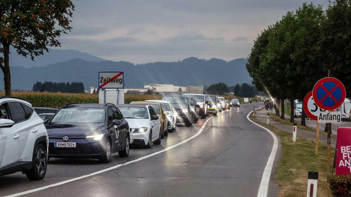 Der Unfall passierte am Freitag bei der Anreise