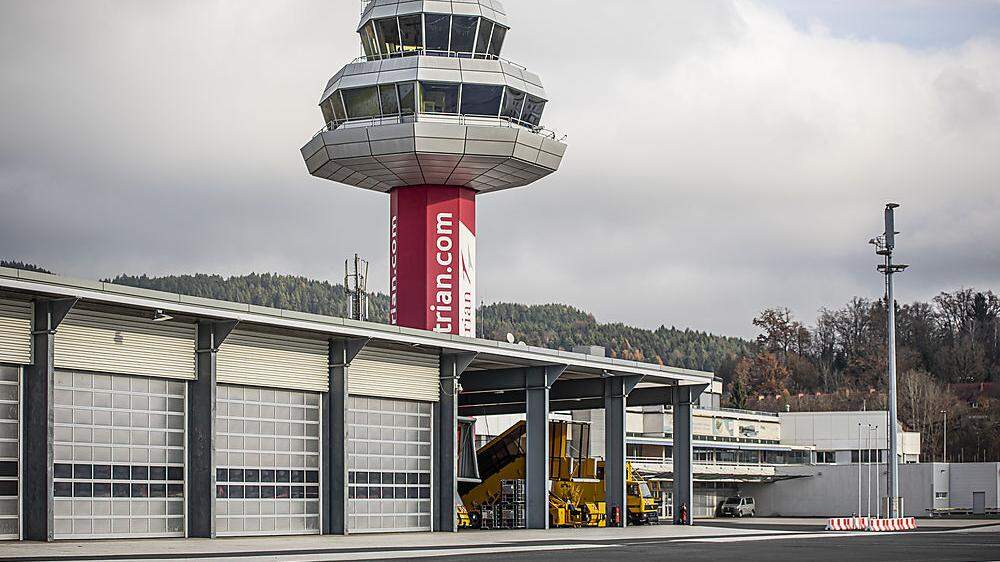 Betrieb am Flughafen Klagenfurt wird eingestellt.