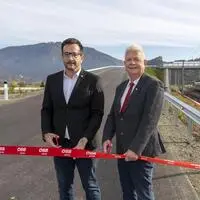 Hans Zwath, Regionalleiter ÖBB Infrastruktur, und Johann Marak, Bürgermeister von Niklasdorf