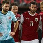 Adrian Grbic (2. von links) erzielte Österreichs einziges Tor