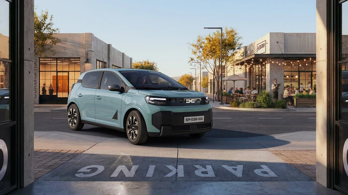 Hereinspaziert: Erster Auftritt für den Dacia Spring