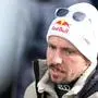 ABD0073_20250214 - SAALBACH-HINTERGLEMM - ÖSTERREICH: Marcel Hirscher am Freitag, 14. Februar 2025, im Rahmen des 2. Durchgangs des Riesentorlaufs der Männer anl. der alpinen Ski-WM in Hinterglemm. - FOTO: APA/BARBARA GINDL