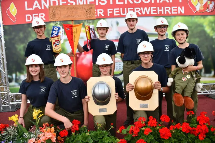 In der Mannschaft Silber holte sich die Jugend der FF Hermagor 1 den Landessieg. Zweiter wurde die Mannschaft aus Schwabegg, Dritter wurde Kellerberg.