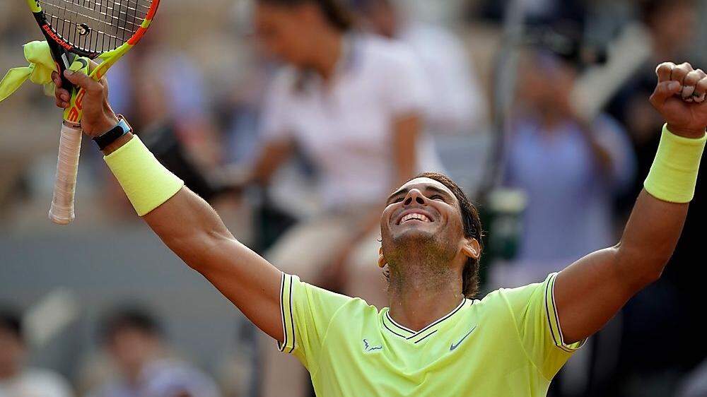 Rafael Nadal baute seinen Paris-Rekord auf zwölf Halbfinalteilnahmen aus