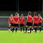 Das österreichische Frauen-Team trainiert eigentlich im Stadion des FC Wageningen