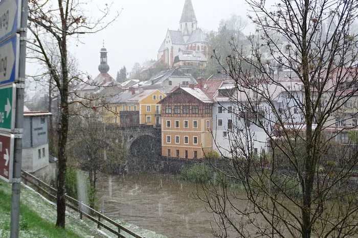 Ordentlicher Niederschlag Ende April.