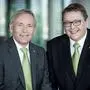 Vorstandssprecher Christian Purrer (li.) und Vorstandsdirektor Martin Graf 