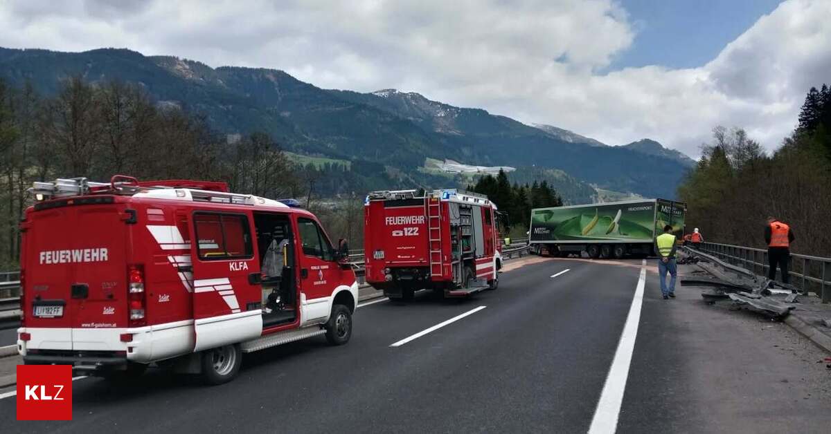 Lkw-stand-quer-A9-bei-Gaishorn-mehr-als-acht-Stunden-lang-gesperrt