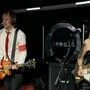 Patrick Wagner und Helen Henfling von der Band Gewalt