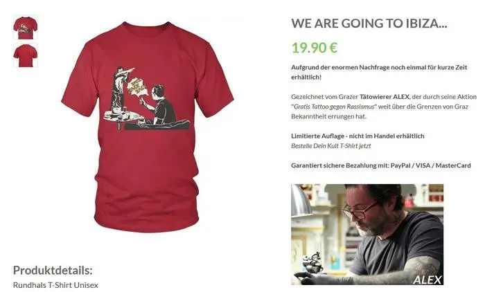 Screenshot teezily.com