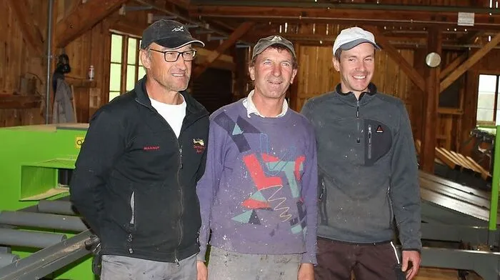 Bernhard Steiner, Leonhard Erlsbacher und Markus Paßler