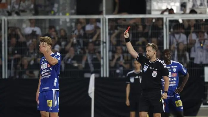 Konstantin Schopp sah die Gelb-Rote Karte