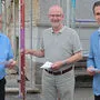 Große Freude bei Werner Flisar, Andreas Gerhold und Daniel Gerhold, dass die zweite Bauetappe der Generalsanierung gestartet werden kann