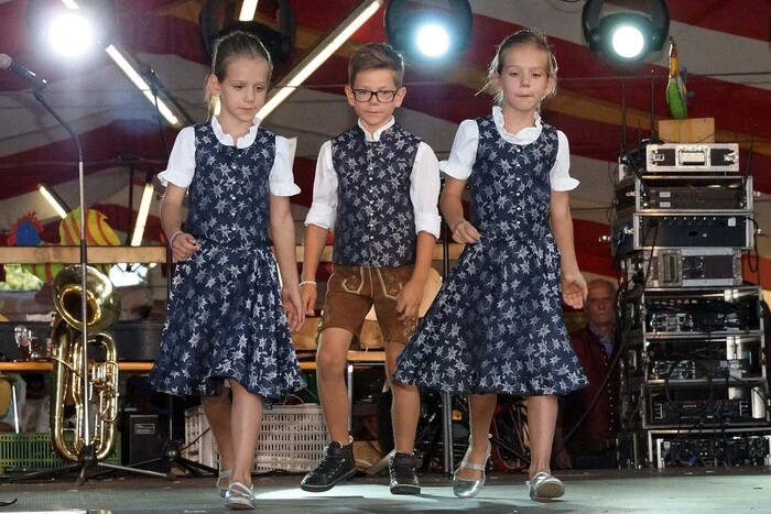 Auch die Nachwuchsmodels hatten wieder ihren großen Auftritt.