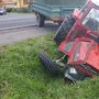 Der Lenker musste nach dem Unfall ins Krankenhaus eingeliefert werden