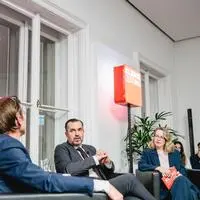 Pig im Gespräch in der Wiener Redaktion der Kleinen Zeitung
