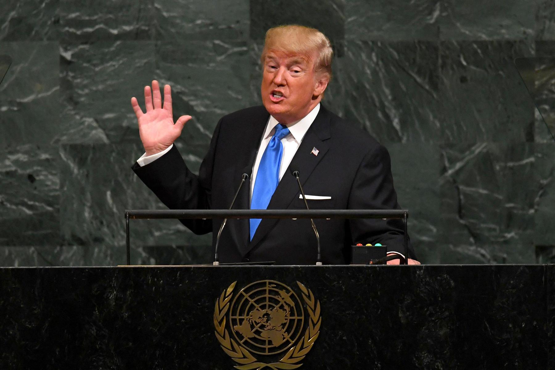 Mit Spannung erwartete Rede: Donald Trump spricht am UN-Gipfel in New York