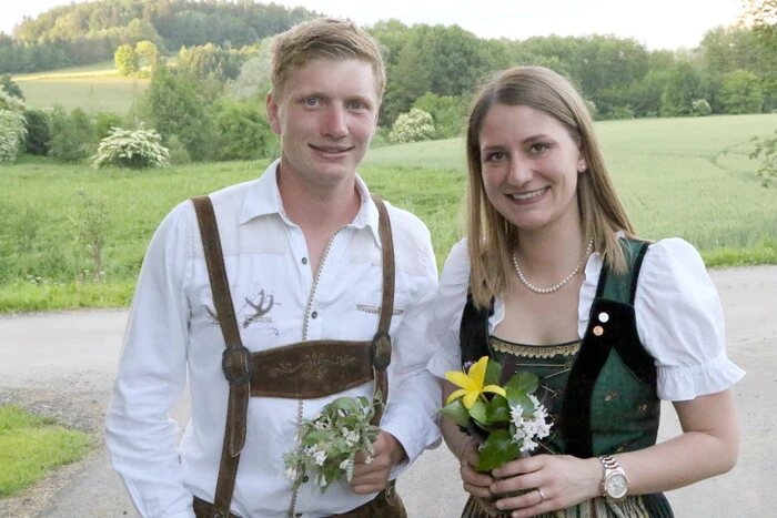 Sichtlich erfreut über den Besucherandrang zeigten sich LJ-Obmann Marcel Strauß und Leiterin Julia Herbst (Foto). 