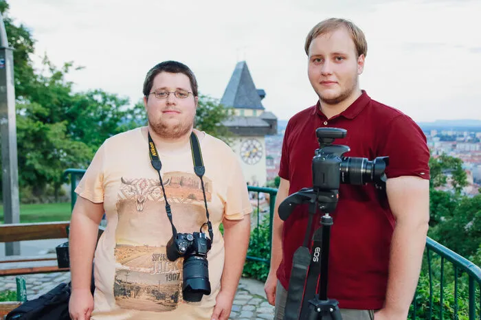Daniel Pinnitsch und Patrick Cipot