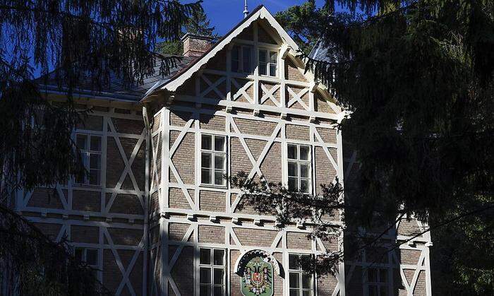 Die Villa Wartholz in Reichenau an der Rax diente als Drehort