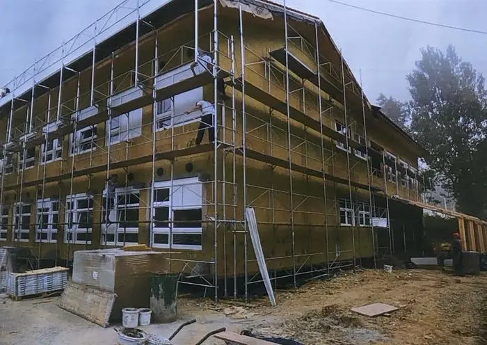 In nur drei Jahren wurde die Schule wieder aufgebaut
