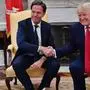 US President Donald Trump meets with Dutch 
Prime Minister Mark Rutte in the Oval Office of 
the White House in Washington, DC, on July 18, 
2019. (Photo by NICHOLAS KAMM / AFP)