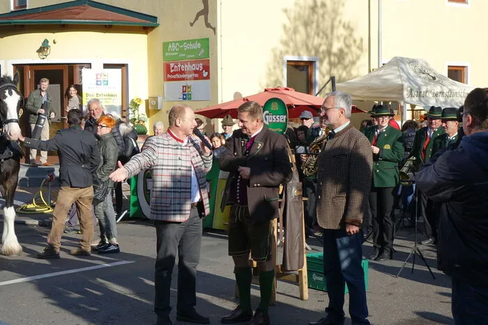 "Das ist des Ursprung", leitet Harry Prünster den Kirtag in Göss ein, dort wo er eben auch seinen Ursprung hat. 