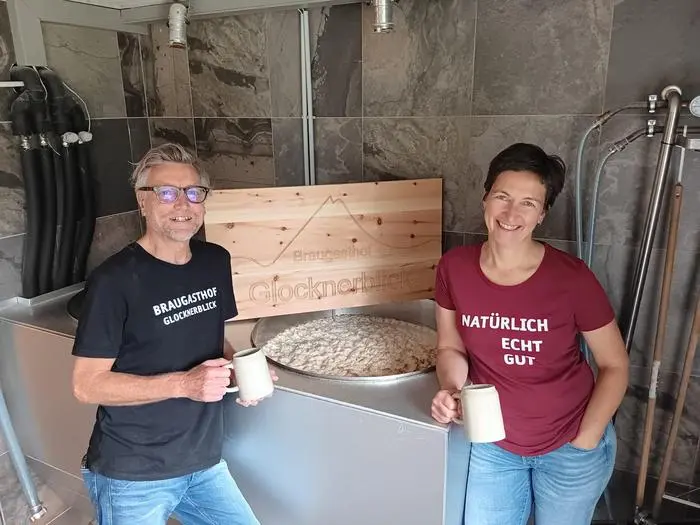 Konrad und Elisabeth Rogl vom Braugasthof Glocknerblick in Kals