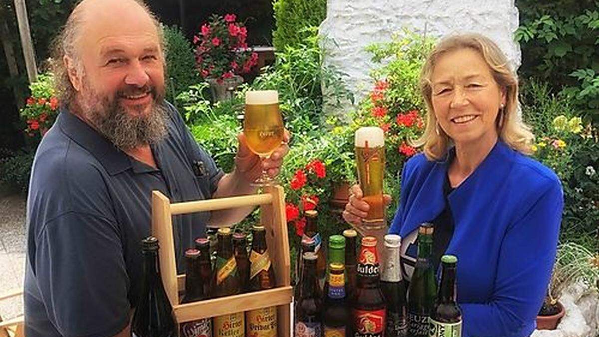 Gottfried und Ingrid Bachler vom Restaurant Bachler in Althofen betreiben das beste Bier-Lokal im Bezirk